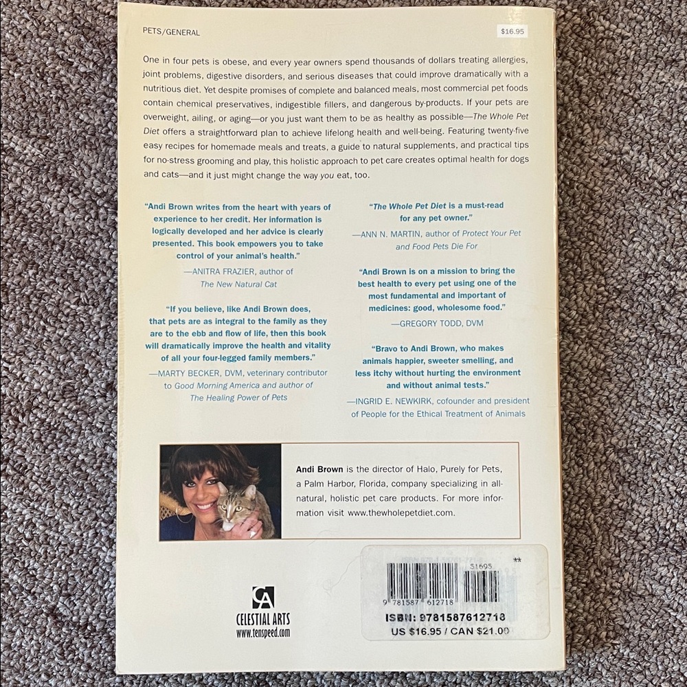 The Whole Pet Diet Book by - Picture 4 of 5